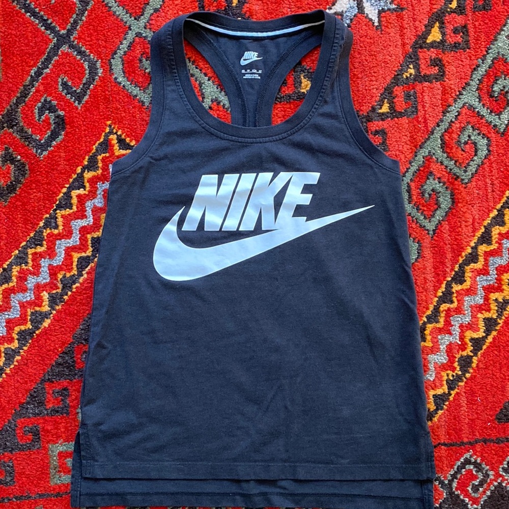 Nike racer back tank top